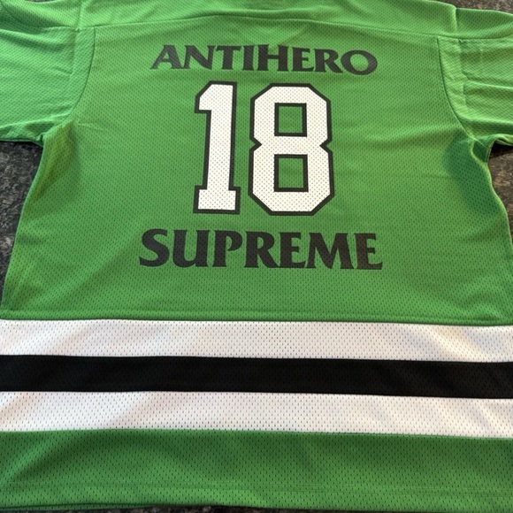 Supreme ANTIHERO Ozzy Hockey Jersey Size Large Shirt Pullover‎ new size L - Picture 8 of 8